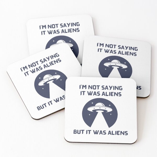 Item preview, Eran extraterrestres - Fondo blanco designed and sold by planetarydesign.
