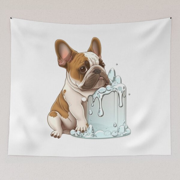 Item preview, Frenchie the Ice Sculptor French Bulldog  designed and sold by PetsEnough.