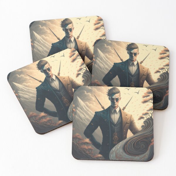 Item preview, Young Bushido Zen Business Man (Modern Samurai) designed and sold by ArtificialEye.