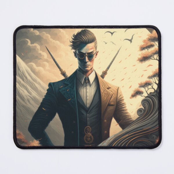 Item preview, Young Bushido Zen Business Man (Modern Samurai) designed and sold by ArtificialEye.