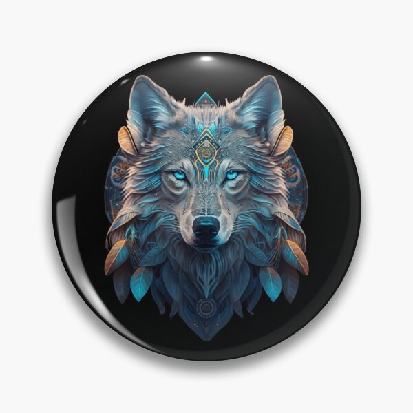 Item preview, Wolf Spirit Emblem designed and sold by Ideallity.