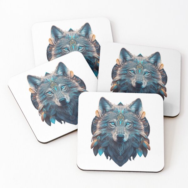Item preview, Wolf Spirit Emblem designed and sold by Ideallity.