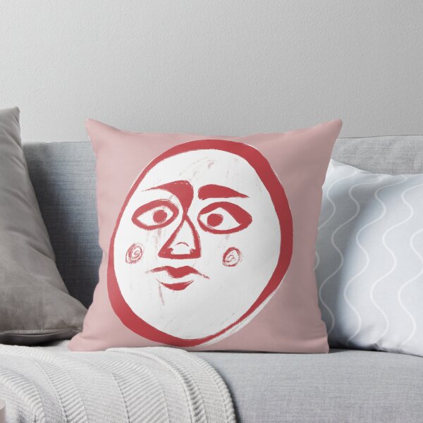 Item preview, Simple Abstract Face - Red designed and sold by haldoodles18.