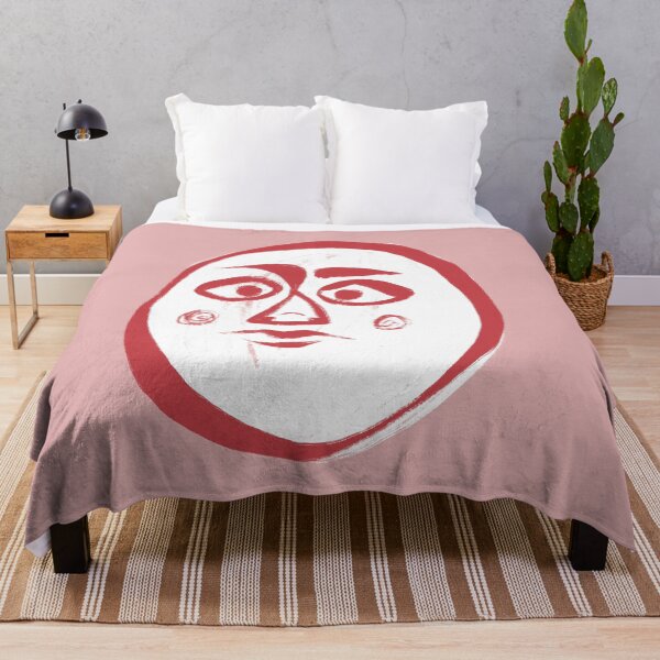 Item preview, Simple Abstract Face - Red designed and sold by haldoodles18.
