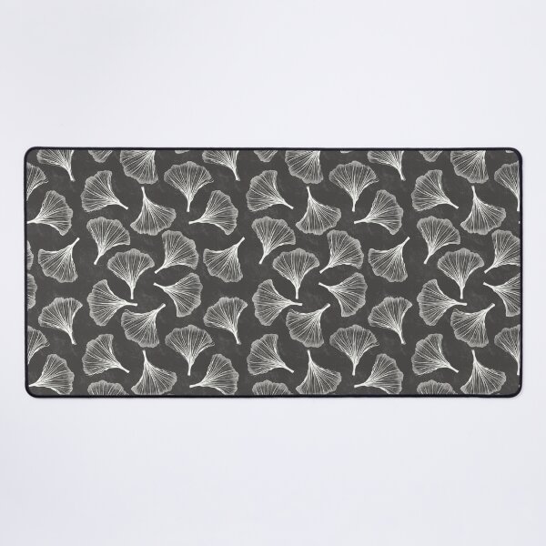 Item preview, Ginkgo Leaf - Dark Charcoal Grey designed and sold by Sarah Thorpe Designs .