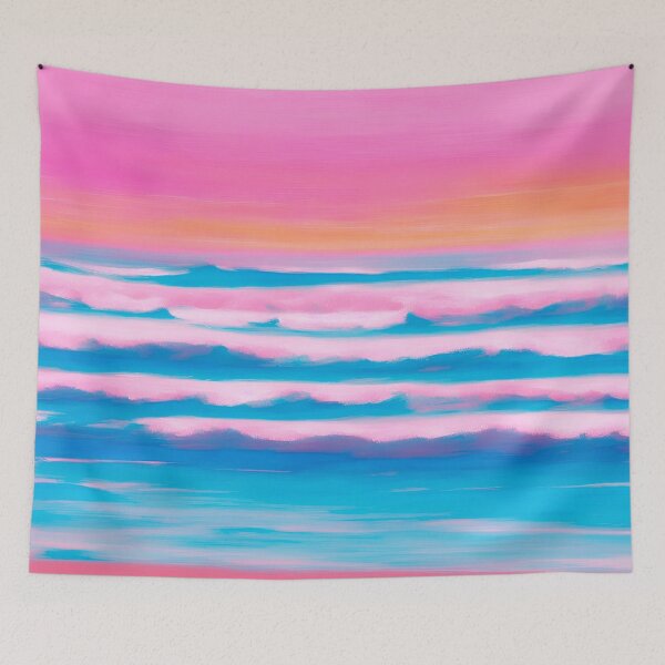Item preview, Blue Ocean Waves designed and sold by Timegraf.