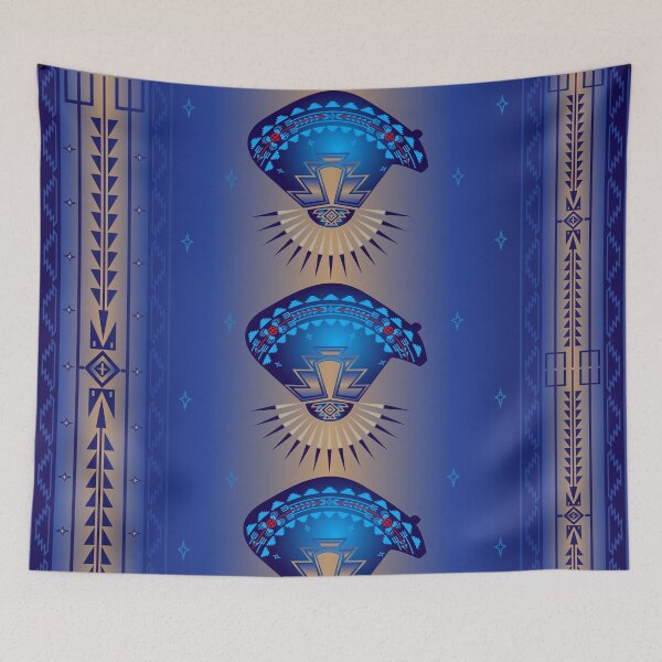 Item preview, Bear Medicine Blue designed and sold by MelvinWarEagle.