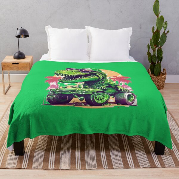 Aperçu de l'œuvre St Patricks Day Dinosaur Monster Truck Trex créée et vendue par Cheeeeky.