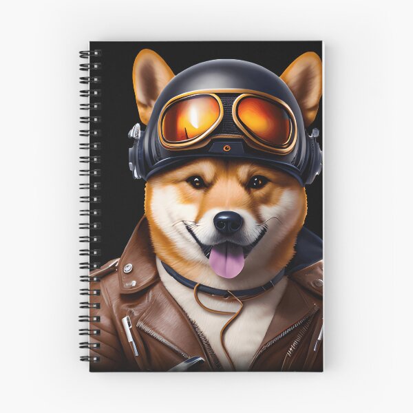 Item preview, Born to Ride: Shiba Inu's Adventure  designed and sold by The Future Fables.