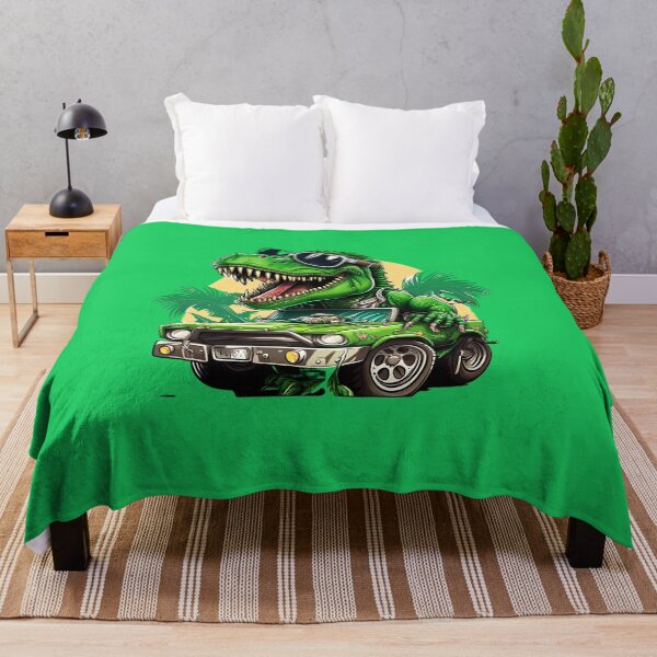 Aperçu de l'œuvre St Patricks Day Dinosaur Monster Truck Trex créée et vendue par Cheeeeky.