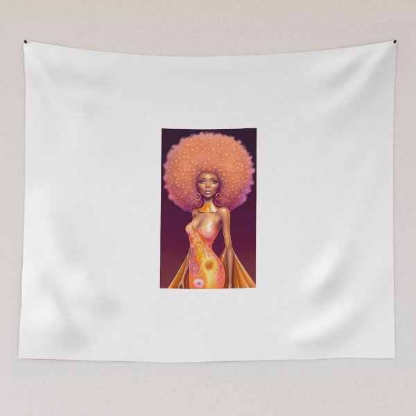 Item preview, I heard this afro recently won the Most Eye-Catching Hairstyle award.  designed and sold by Silverstormer.