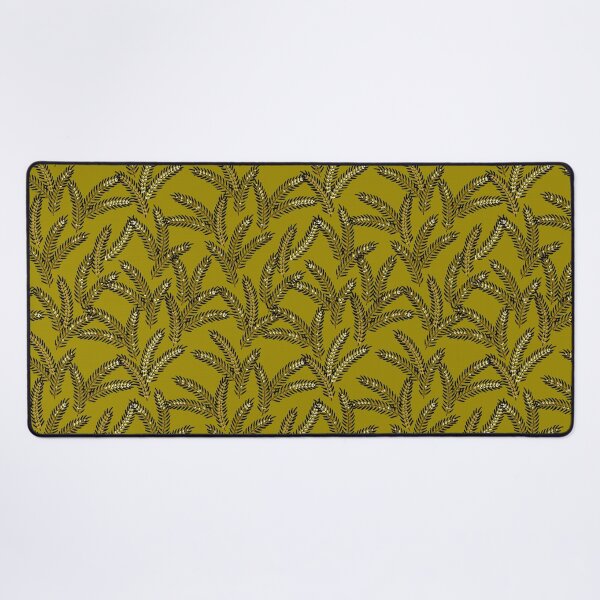 Item preview, Fir Leaf - Mustard/Ochre Yellow designed and sold by Sarah Thorpe Designs .