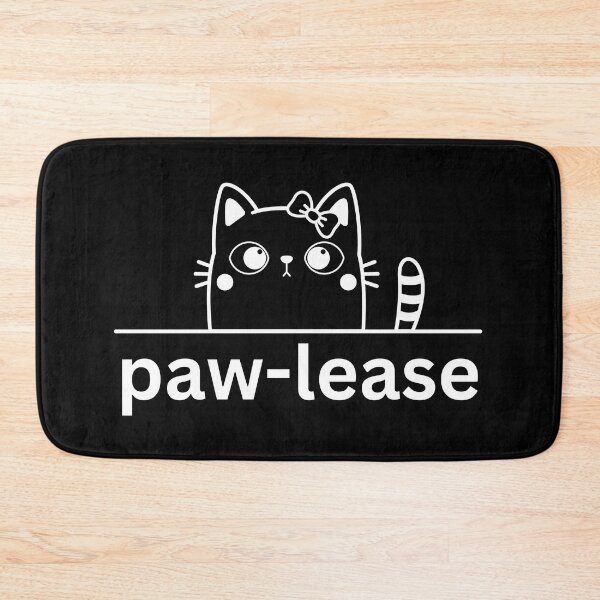 Item preview, paw-lease Cat Design designed and sold by memetric.