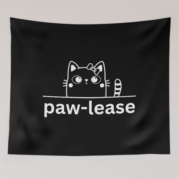 Item preview, paw-lease Cat Design designed and sold by memetric.