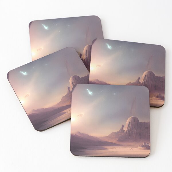 Item preview, Beautiful Alien World Fantasy Desert Landscape Cosmic Sky designed and sold by VersoShopping.