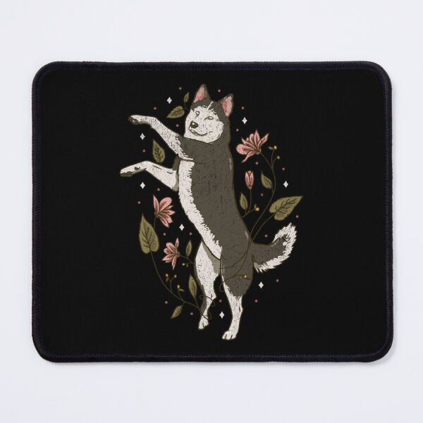 Item preview, Cottagecore Huskey Dog designed and sold by WhistlingSnail.