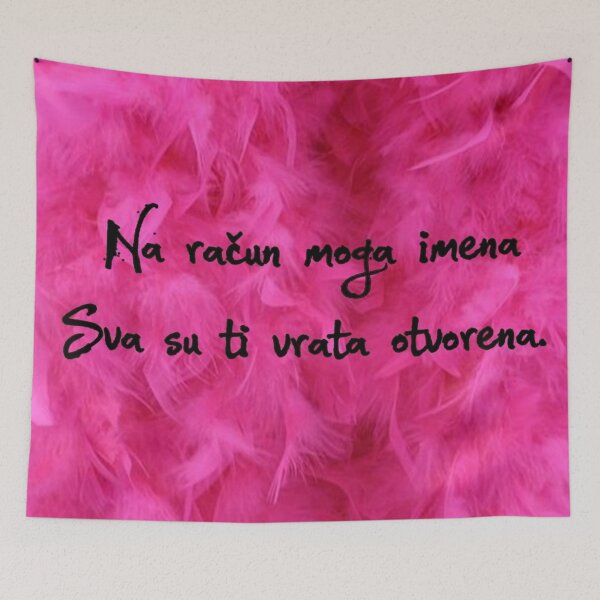 Item preview, Lyrics - Na račun moga imena sva su ti vrata otvorena (Lepa do bola) designed and sold by Marija Barisic.