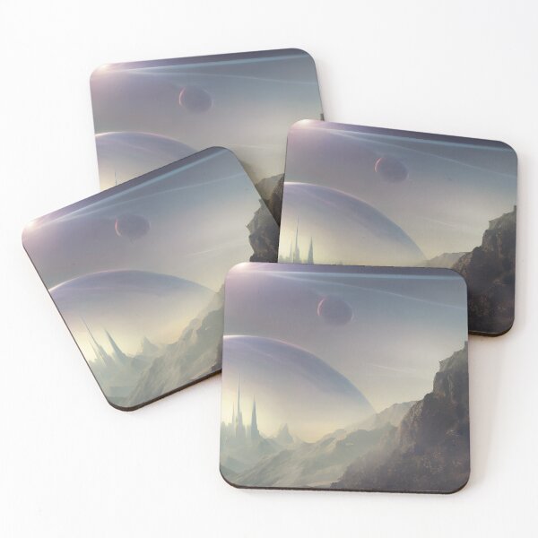 Item preview, Beautiful Alien World Fantasy Landscape Cosmic Sky designed and sold by VersoShopping.