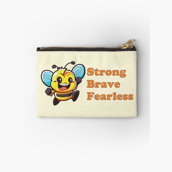 Item preview, Bee Strong Bee Brave Bee Fearless designed and sold by BuxomBabe21.