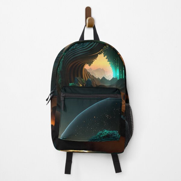 Item preview, Fantasy Landscape Art, Emerald View designed and sold by Fantasy Masterpiece.