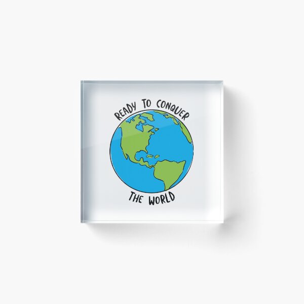 Item preview, Graduation Ready to Conquer the World designed and sold by whyitsme.