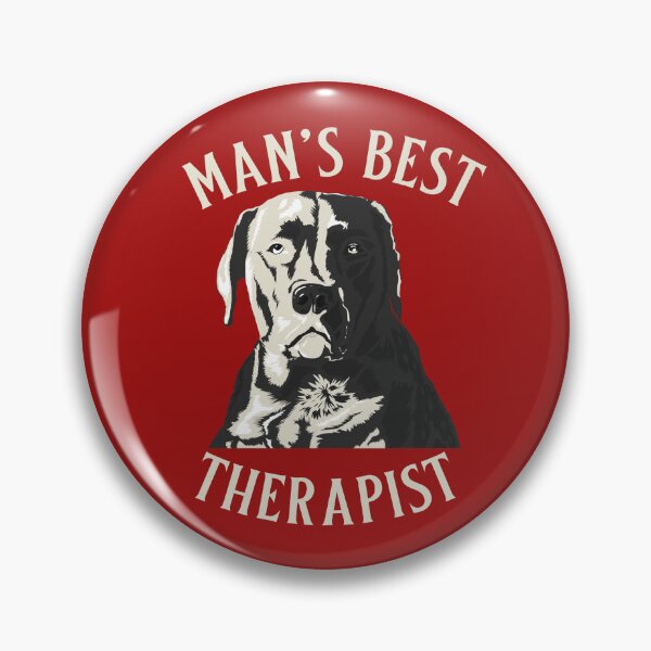 Item preview, man's best therapist designed and sold by madsean.