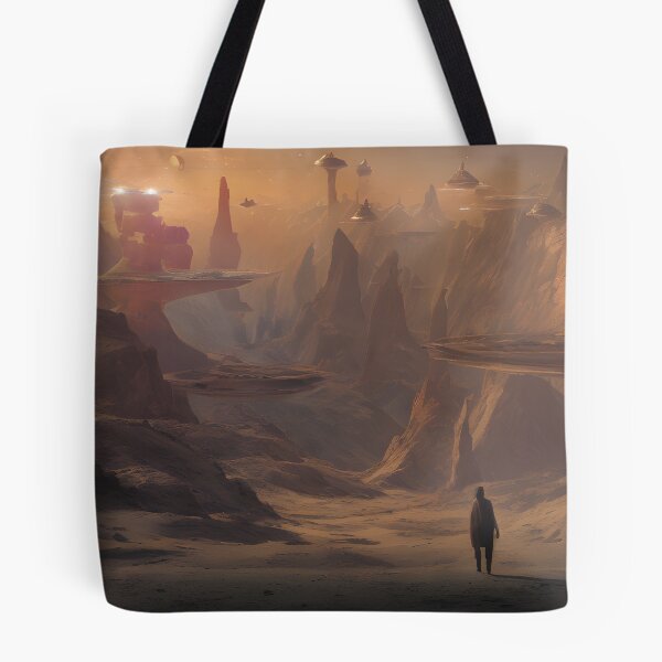 Item preview, Beautiful Alien World Fantasy Desert Landscape Cosmic Sky designed and sold by VersoShopping.