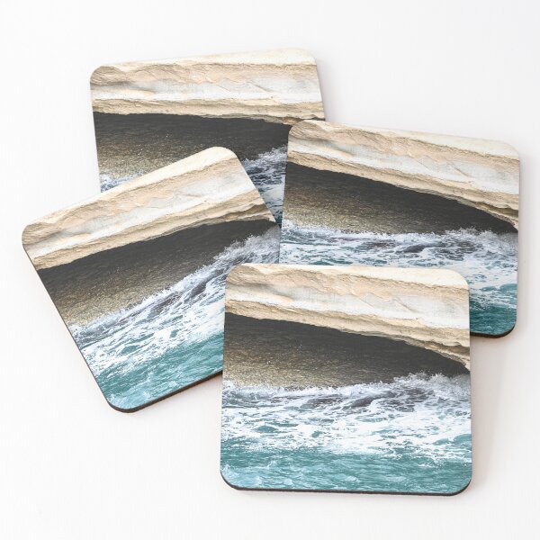 Item preview, Ocean Waves Crashing on Rocks designed and sold by Kate-P-.