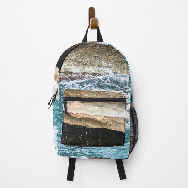Item preview, Ocean Waves Crashing on Rocks designed and sold by Kate-P-.