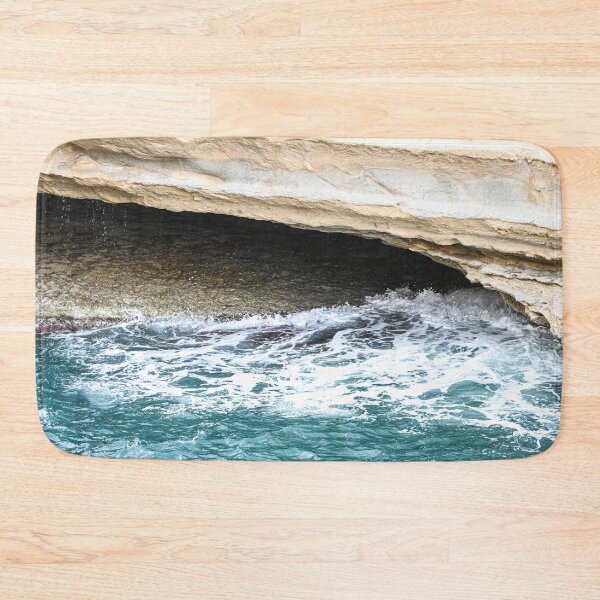 Item preview, Ocean Waves Crashing on Rocks designed and sold by Kate-P-.