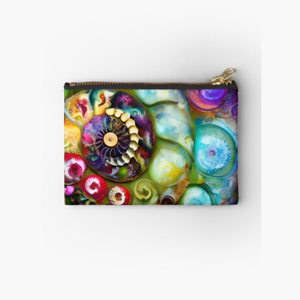 Item preview, Nautilus Art colorido abstracto pictórico designed and sold by Glimmersmith.