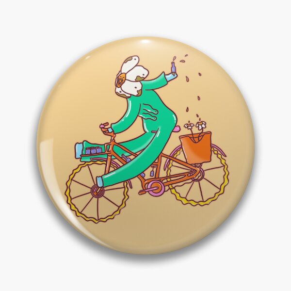 Item preview, I Ride my Bike to Work  designed and sold by artbyhaille.
