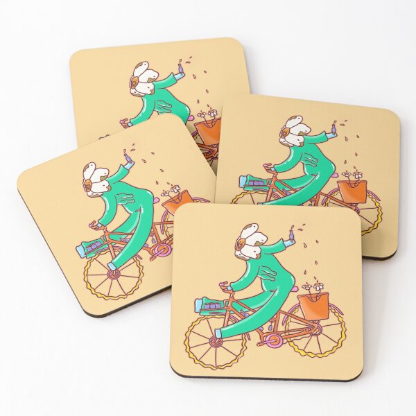 Item preview, I Ride my Bike to Work  designed and sold by artbyhaille.