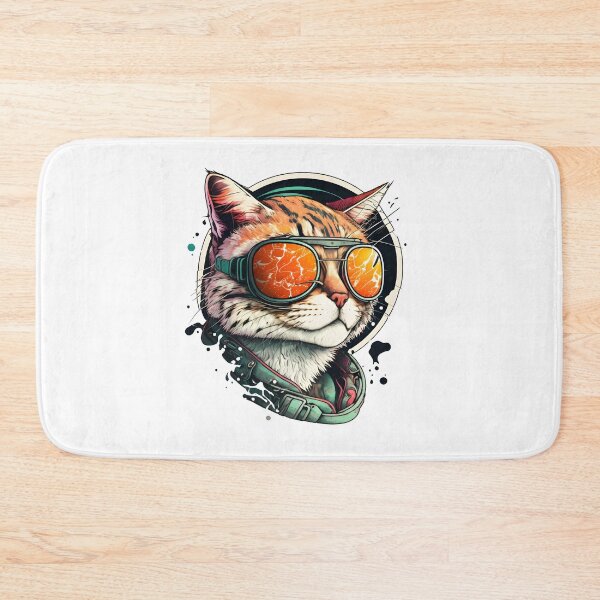 Item preview, Cat Daddy Black Cat Vintage Eighties Style Cat Retro designed and sold by BobilandStore.