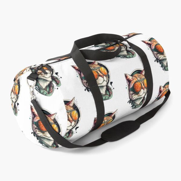 Item preview, Cat Daddy Black Cat Vintage Eighties Style Cat Retro designed and sold by BobilandStore.