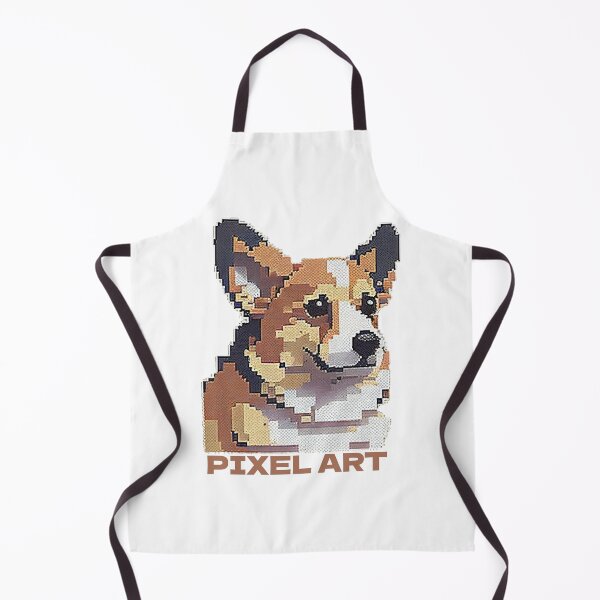 Item preview, Pixel Art Dog with funny cute decorative dog for dog lovers designed and sold by RSDESIGNSteam.