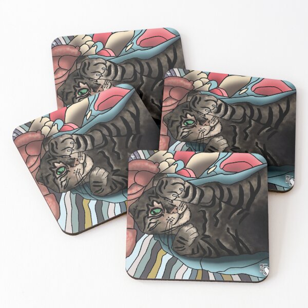 Item preview, Wiggins the Podcat designed and sold by Fascination & Frustration Podcast.