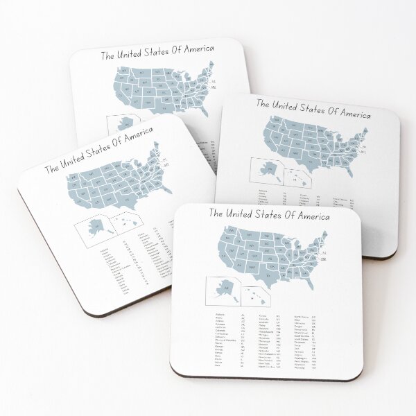 Item preview, The United States Educational (Blue) designed and sold by Quoteeble.