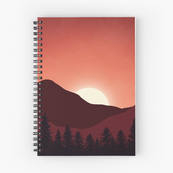 Item preview, Mountainside sunset designed and sold by mia-alice85.