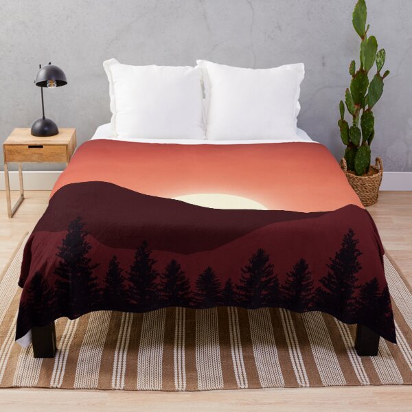 Item preview, Mountainside sunset designed and sold by mia-alice85.