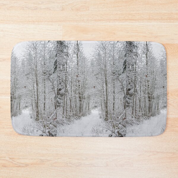 Item preview, Snow Covered Trees Line The Path designed and sold by KirtTisdale.