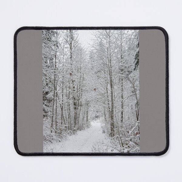 Item preview, Snow Covered Trees Line The Path designed and sold by KirtTisdale.