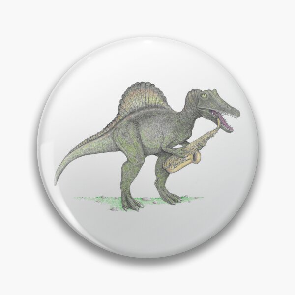 Item preview, Spinosaurus with Alto Sax designed and sold by JimsBirds.