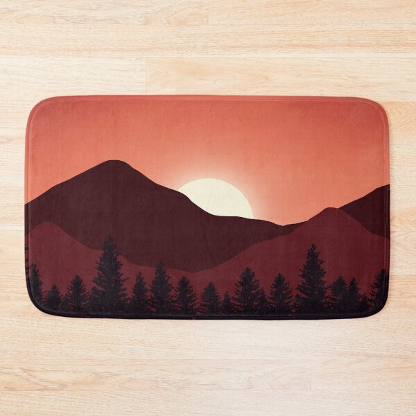 Item preview, Mountainside sunset designed and sold by mia-alice85.