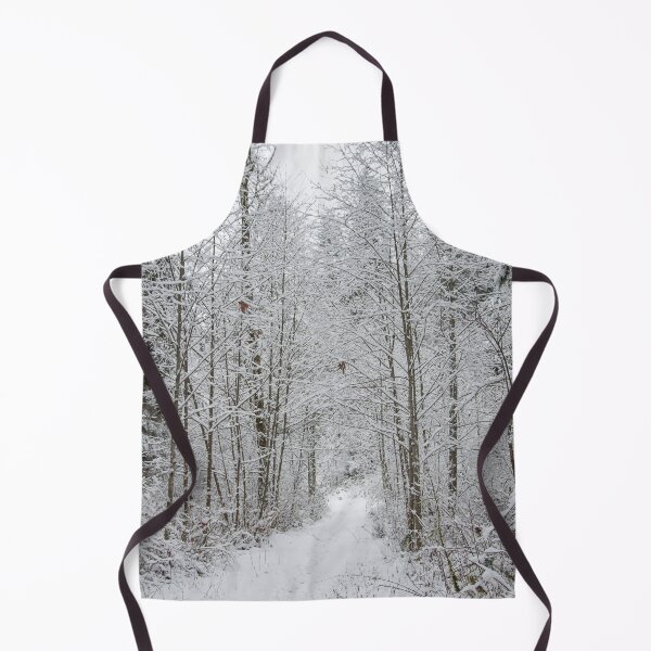 Item preview, Snow Covered Trees Line The Path designed and sold by KirtTisdale.