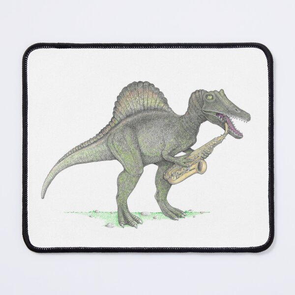 Item preview, Spinosaurus with Alto Sax designed and sold by JimsBirds.
