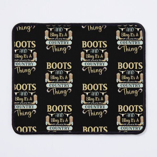 Item preview, Boots And Bling It's A Country Thing designed and sold by onthemovedesign.