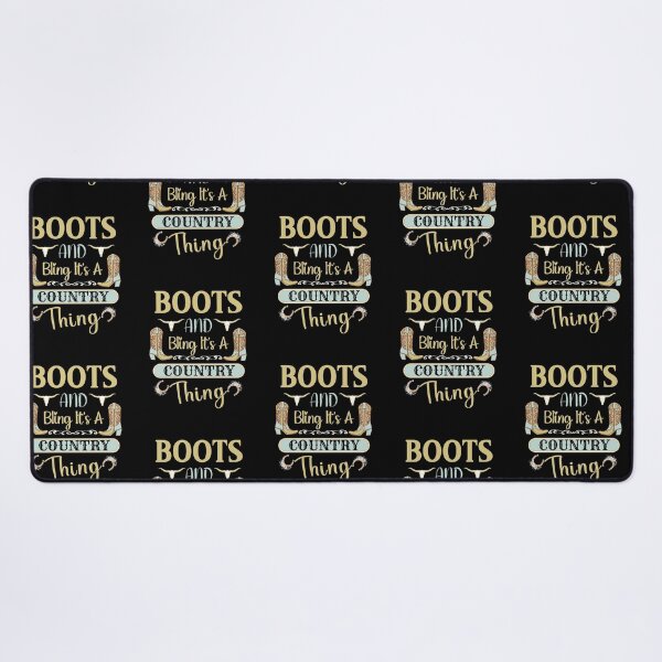 Item preview, Boots And Bling It's A Country Thing designed and sold by onthemovedesign.