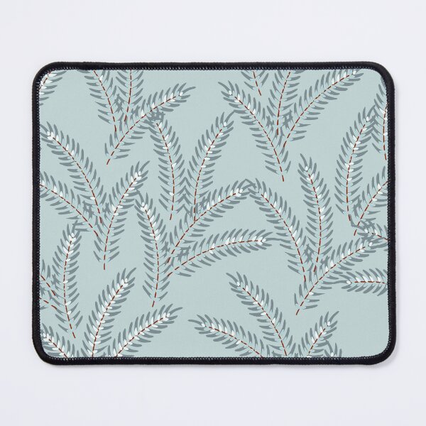 Item preview, Fir Leaf - Light blue/grey designed and sold by Sarah Thorpe Designs .