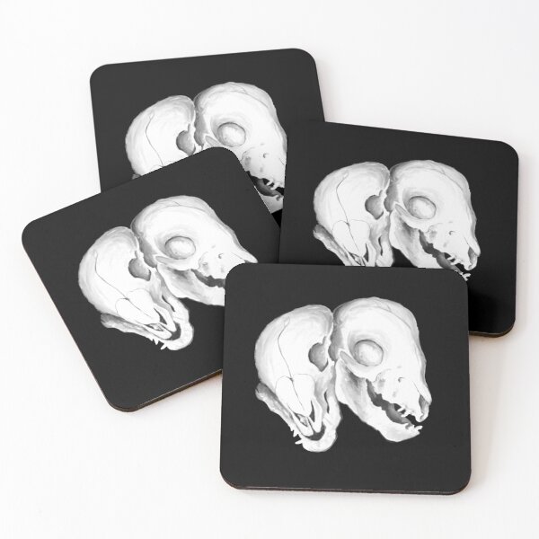 Item preview, Conjoined Fetal Pig Skulls designed and sold by Victoria  Cook.